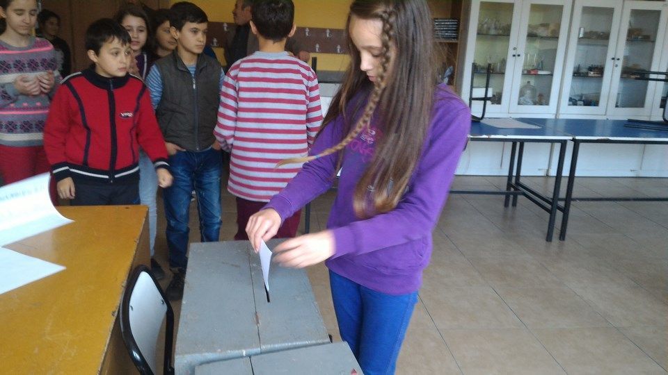 Üsküp Atatürk Ortaokulu Meclis Başkanlığı Seçimleri
